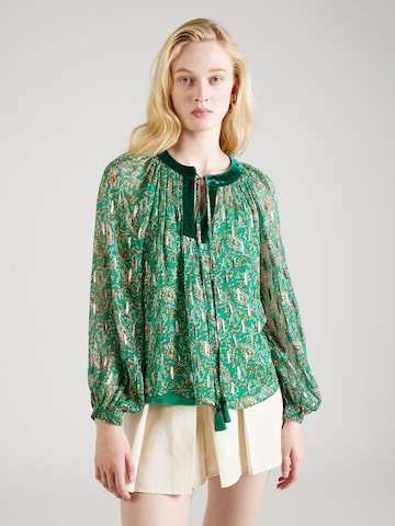 Derhy Blouse 'BERNADETTE' in Groen: voorkant