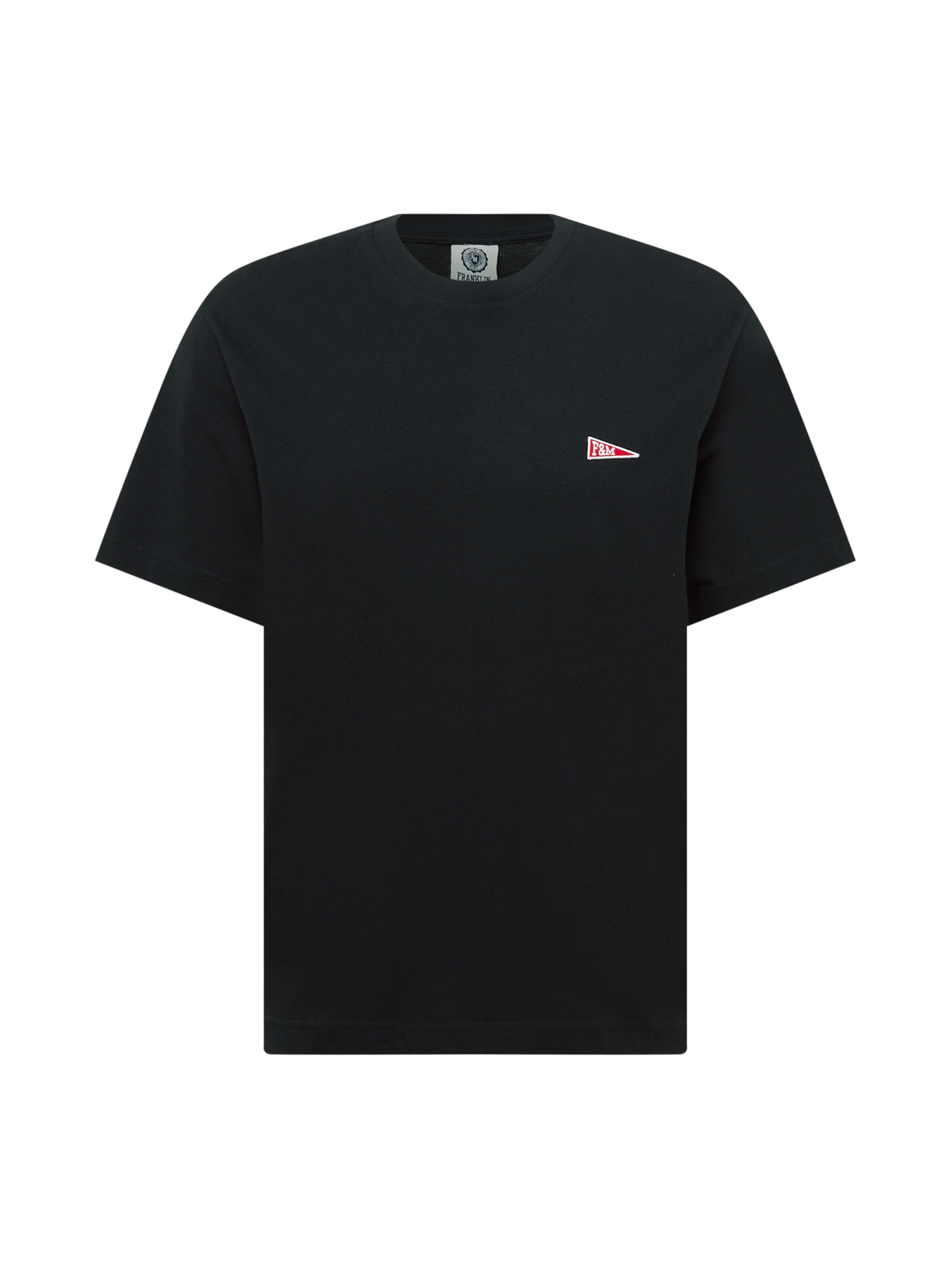 Männer Shirts FRANKLIN & MARSHALL T-Shirt in Schwarz - TJ39761 Männer Shirts FRANKLIN & MARSHALL T-Shirt in Schwarz - TJ39761