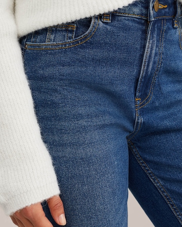 WE Fashion Slimfit Jeans in Blau