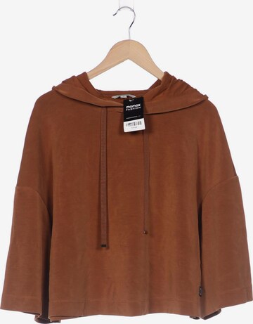 COMMA Sweatshirt & Zip-Up Hoodie in M in Brown: front