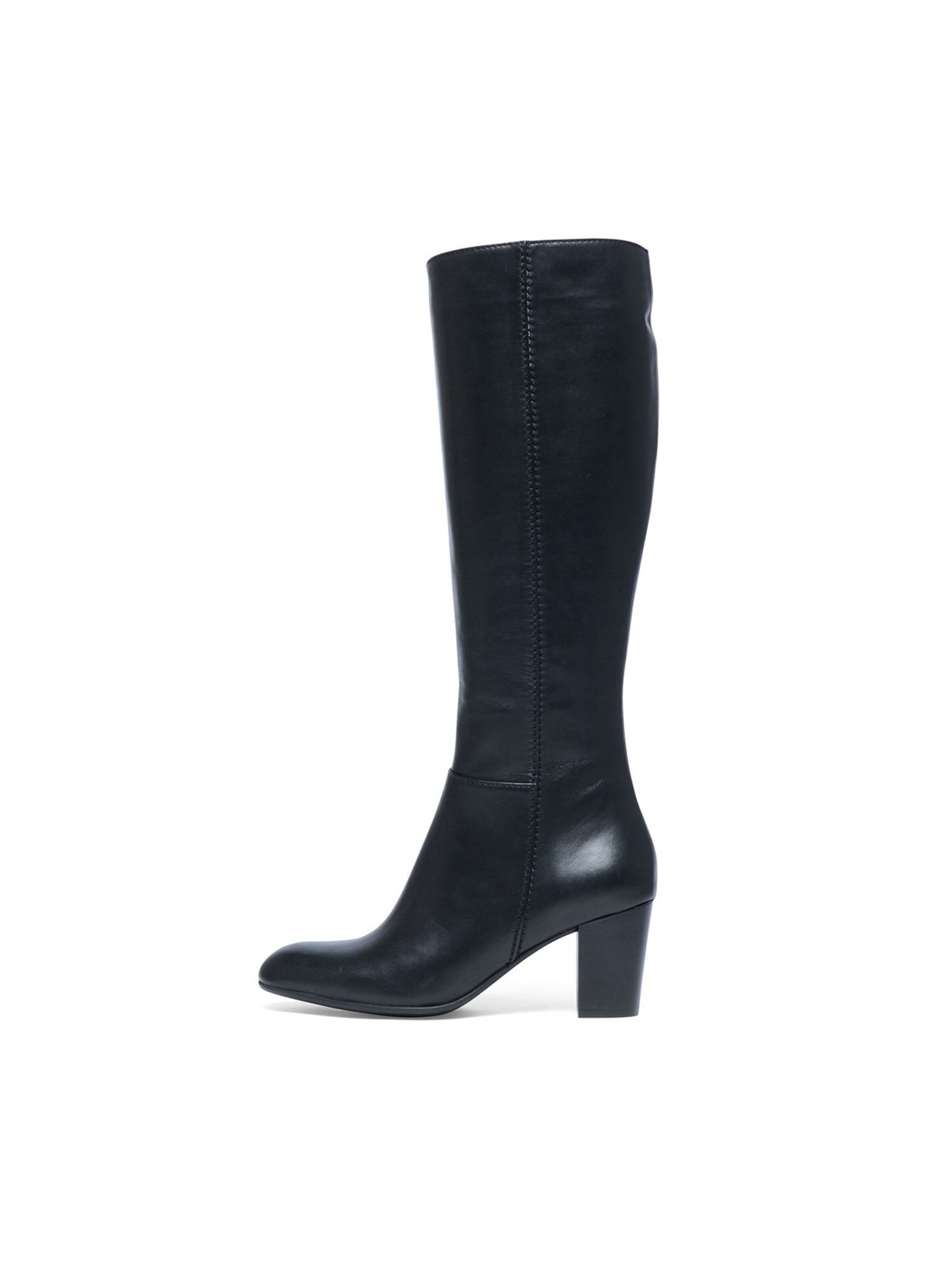 MANFIELD Stiefel in Schwarz