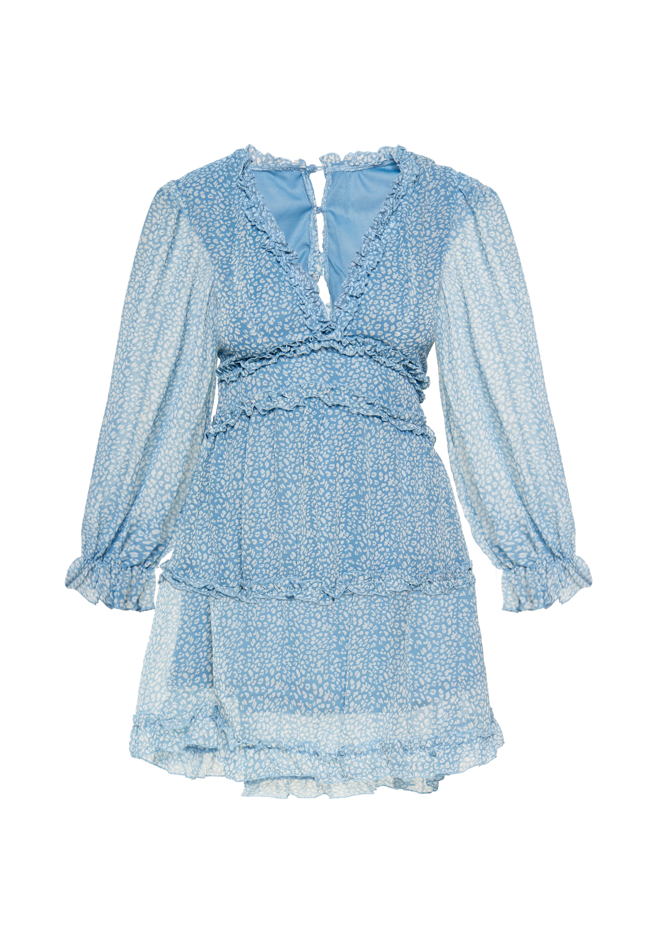 FELIPA - Vestido 'Fashion Look' em azul: frente