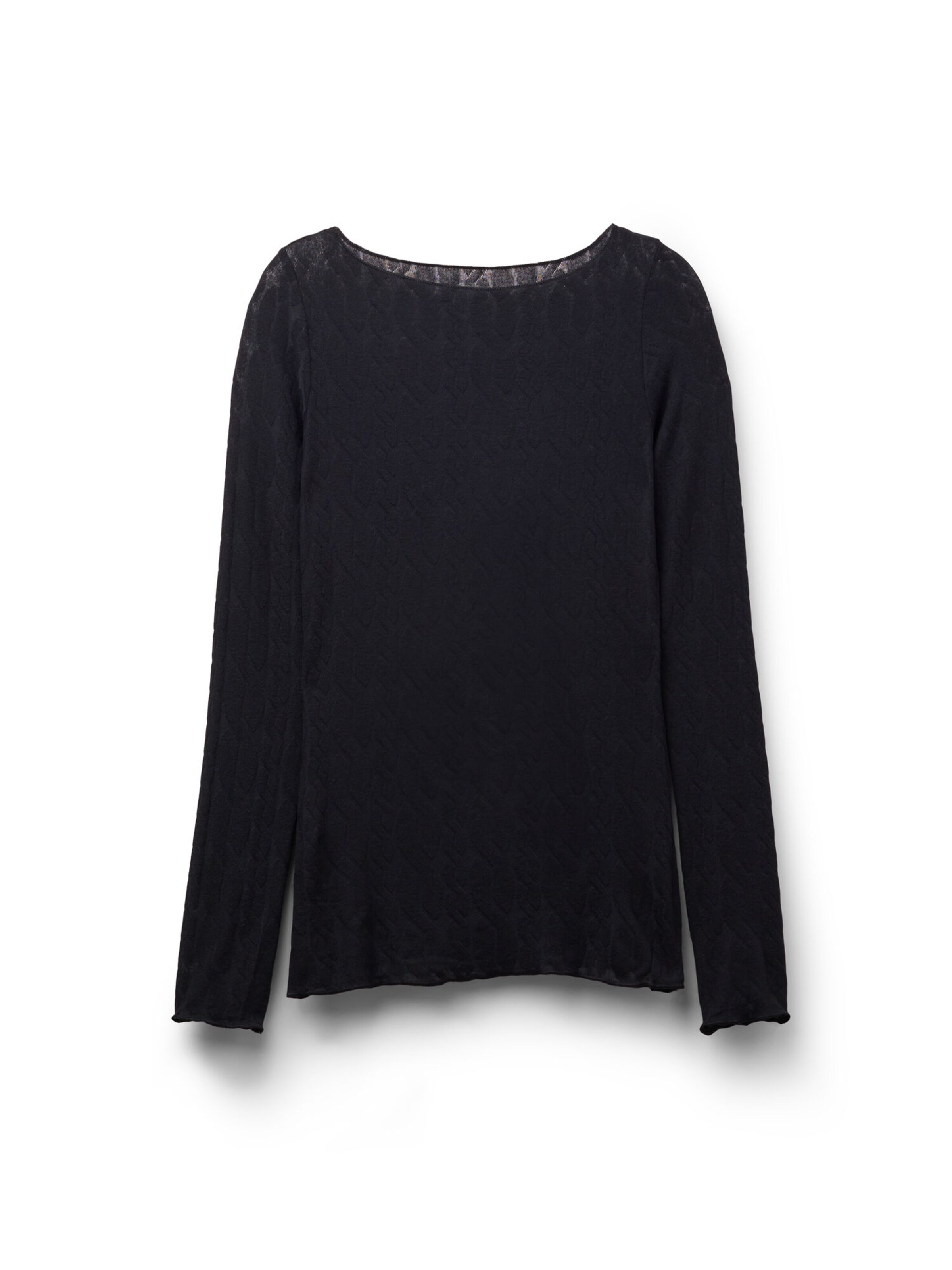 INTIMISSIMI Shirt in Black: front