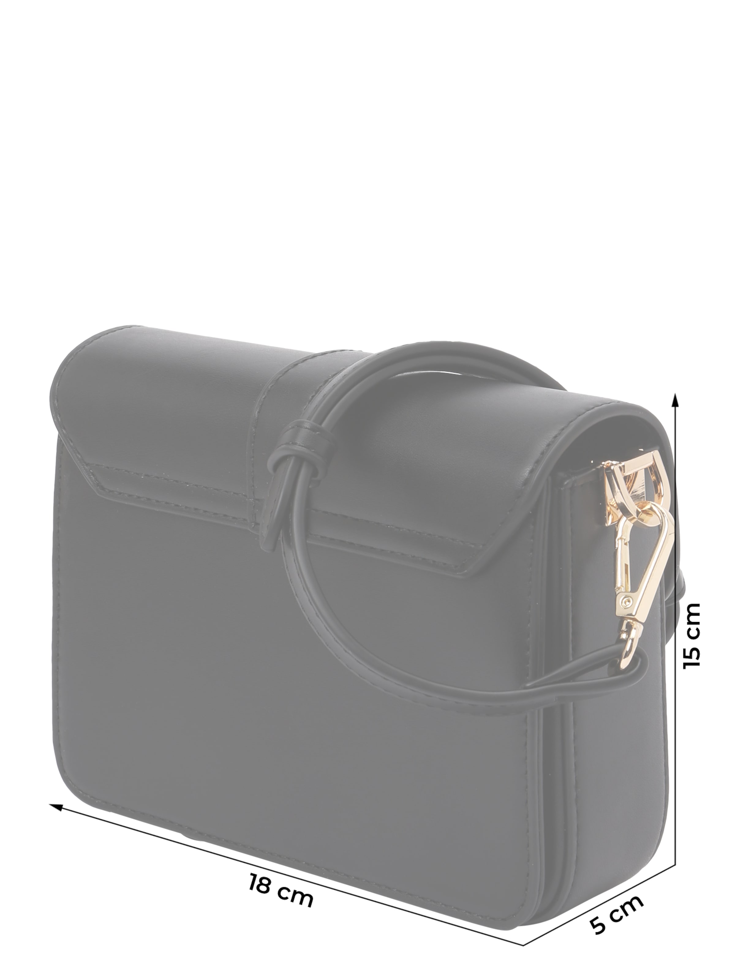 Seidenfelt Чанта с презрамки 'Lilla Ro' в черно