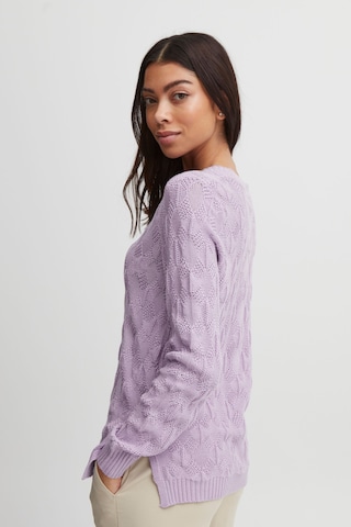 b.young Sweater 'Milja' in Purple