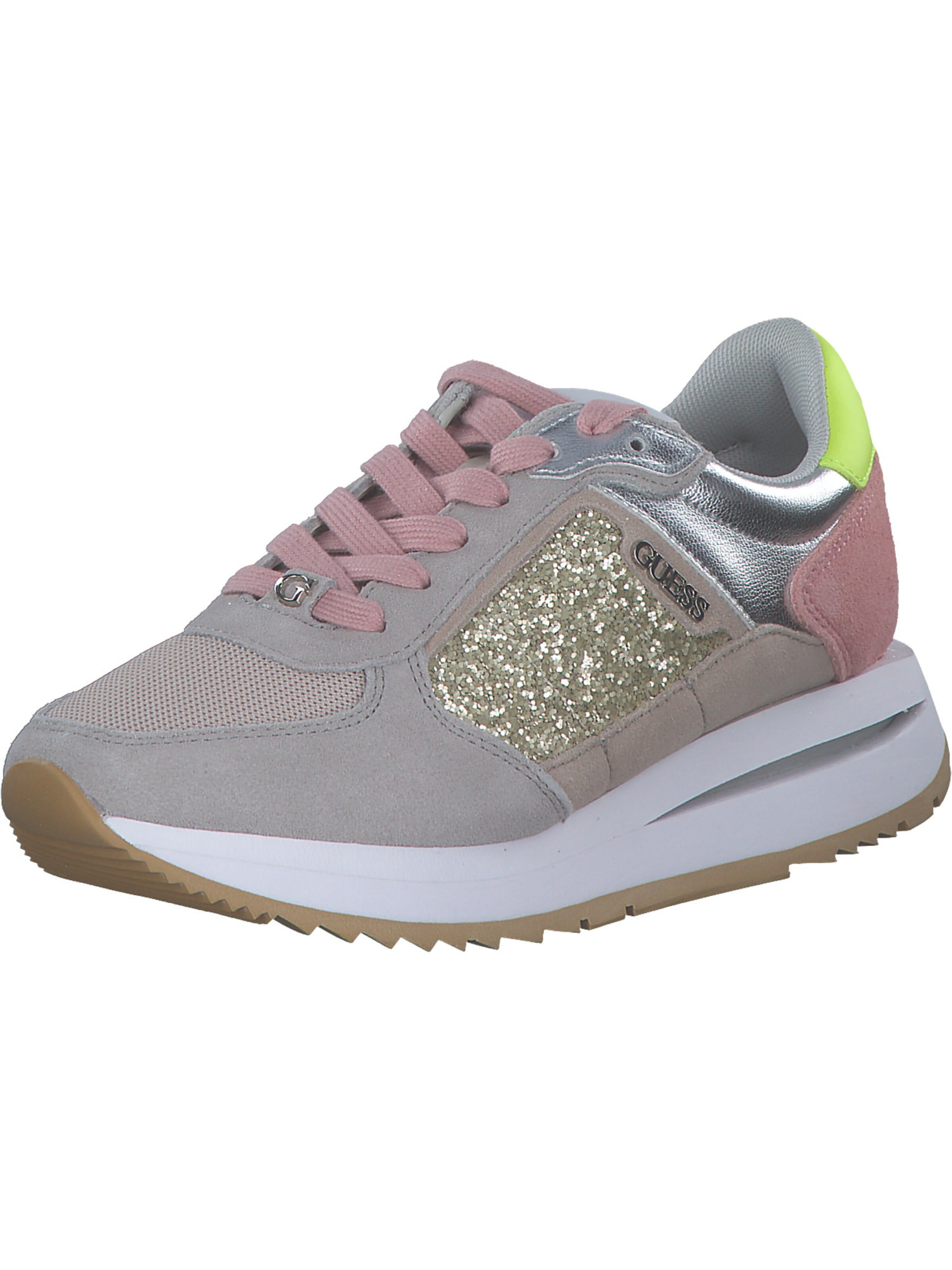 GUESS Sneakers laag 'Energy' in Roze: voorkant