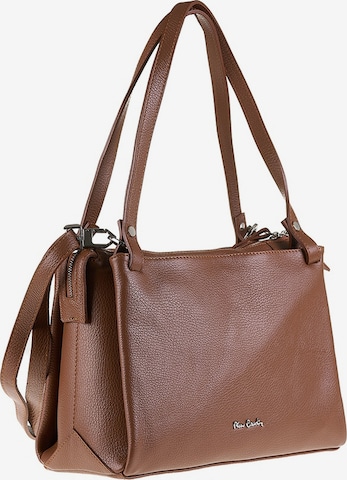 Borsa a tracolla 'Celestia Ultra' di PIERRE CARDIN in marrone: frontale