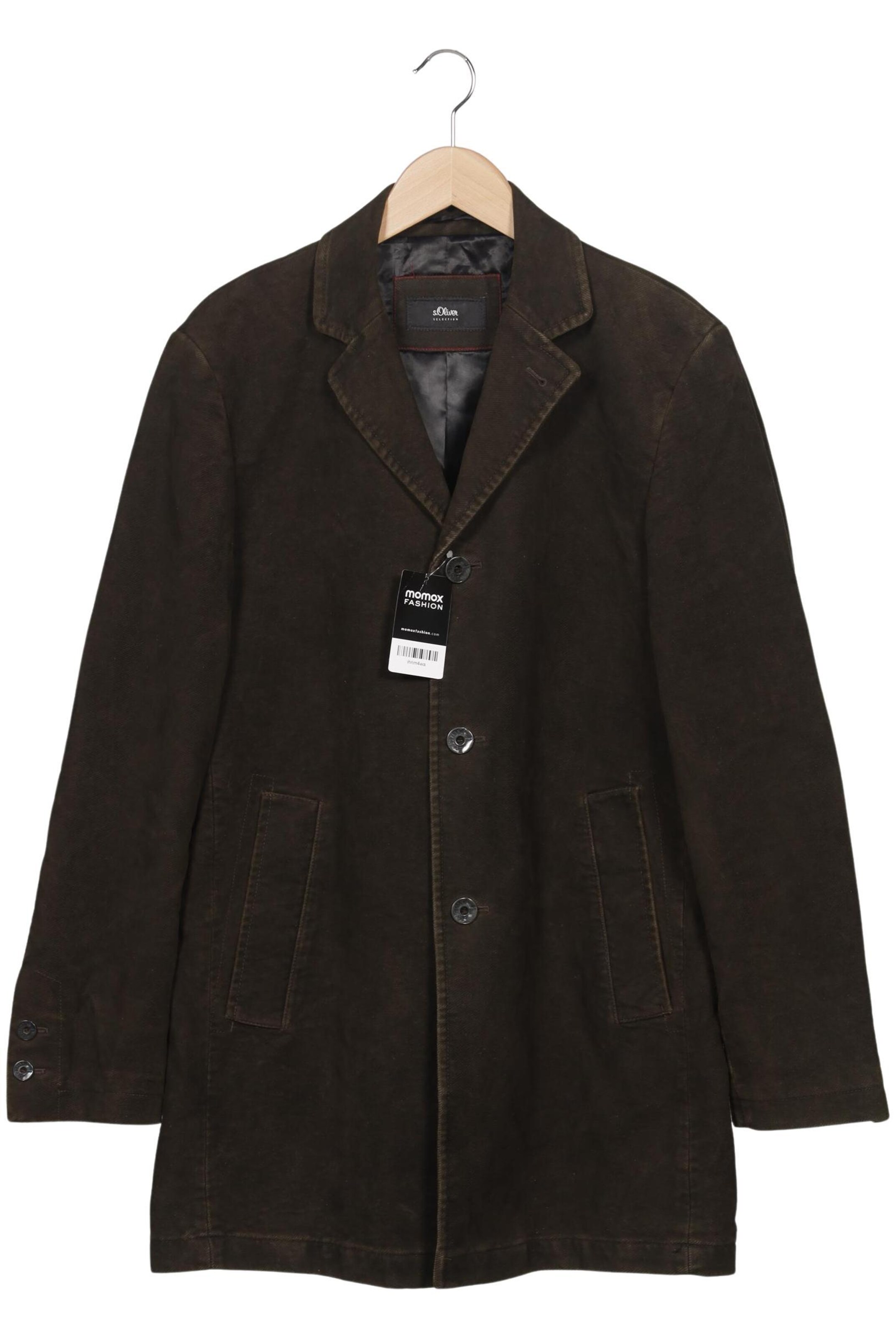 s.Oliver Jacket & Coat in M in Brown: front