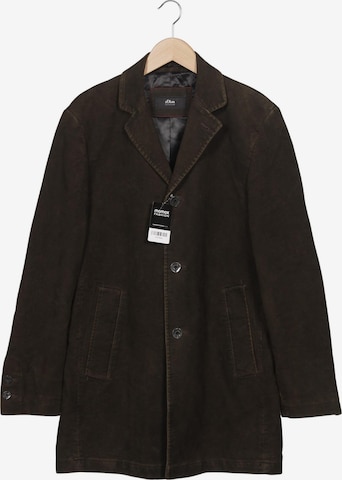 s.Oliver Mantel M in Braun: Vorderseite