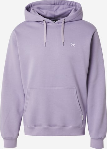 Bluză de molton de la Iriedaily pe mov: față