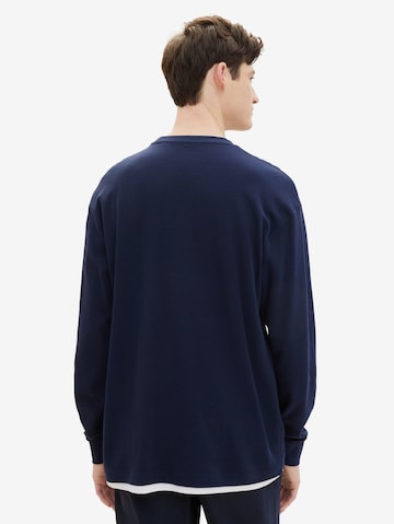 T-Shirt TOM TAILOR DENIM en bleu