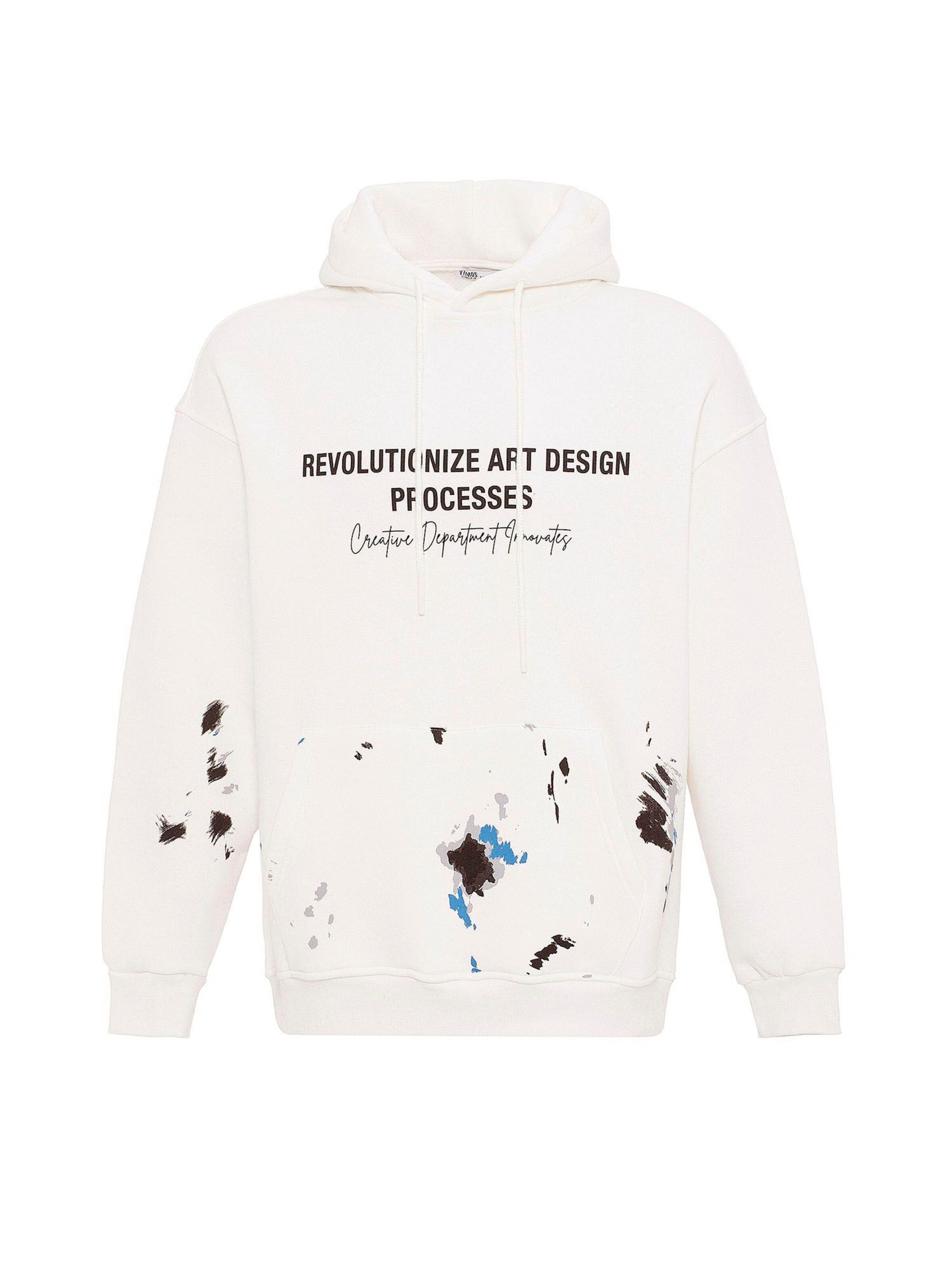 Dandalo Sweatshirt in White: front