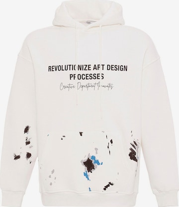 Dandalo - Sudadera en blanco: frente