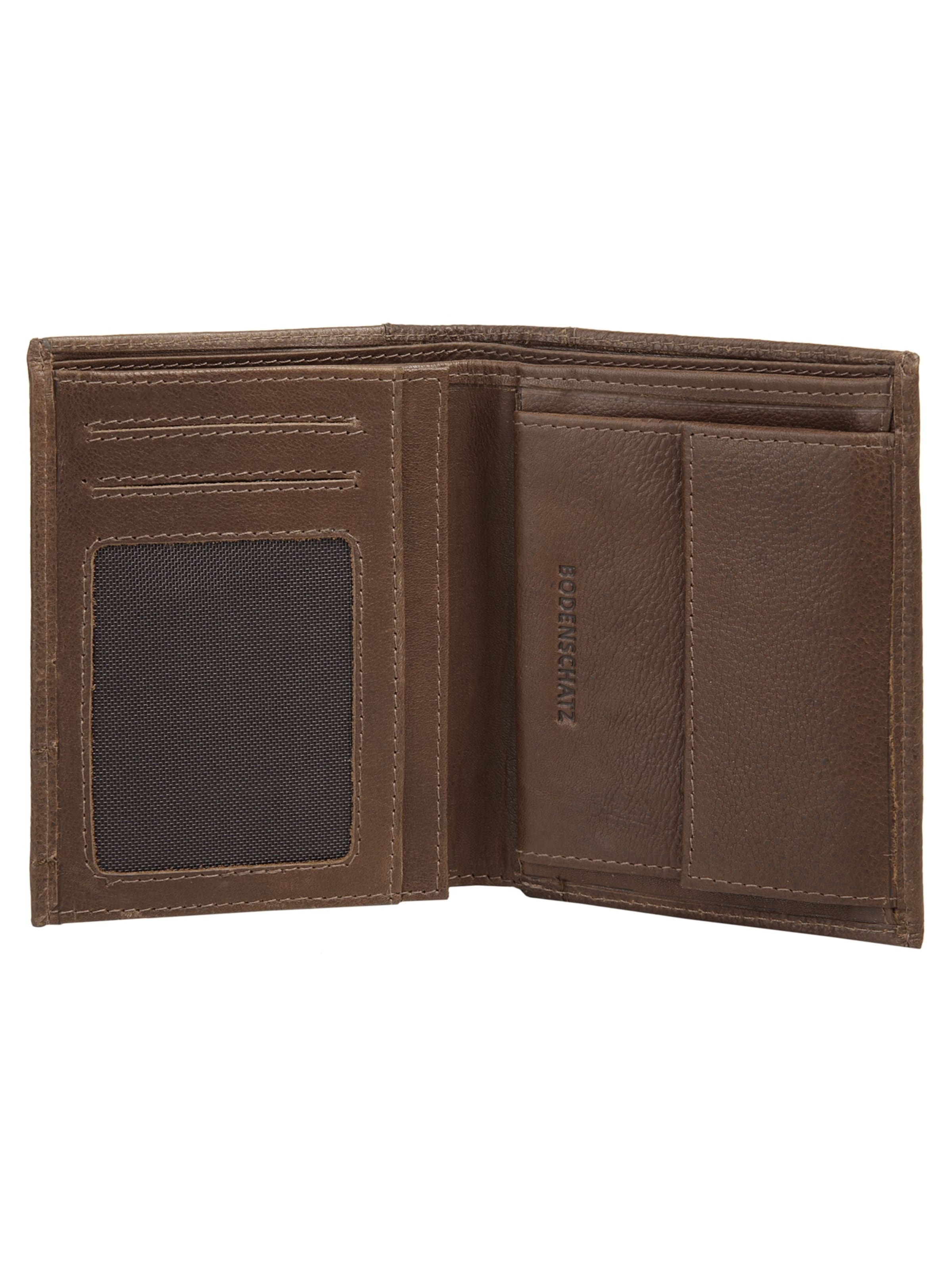 BODENSCHATZ Wallet 'Bodenschatz Geldbörse' in Brown