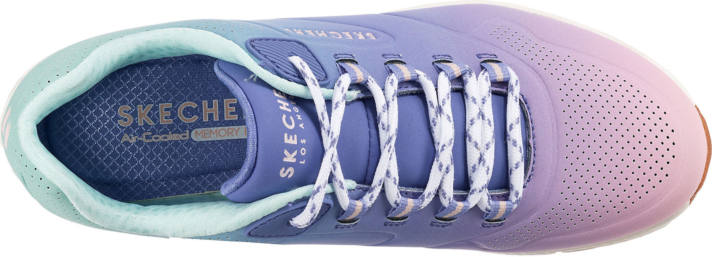 SKECHERS Sneakers laag 'Uno 2' in Blauw
