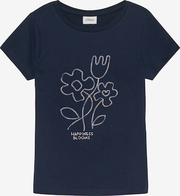 s.Oliver Shirt in Blue: front
