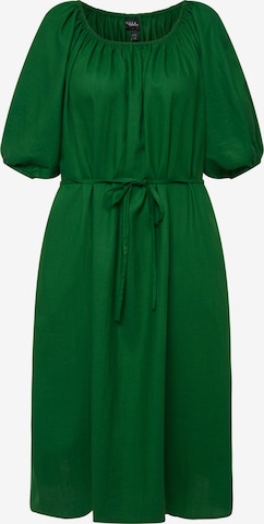 Ulla Popken Dress in Green: front