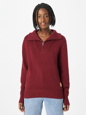 bleed clothing Sweater 'Carolas' in Red: front