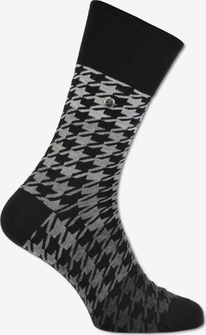 Carlo Colucci Socken in Schwarz