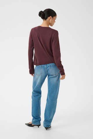 Kaffe Knit Cardigan in Brown
