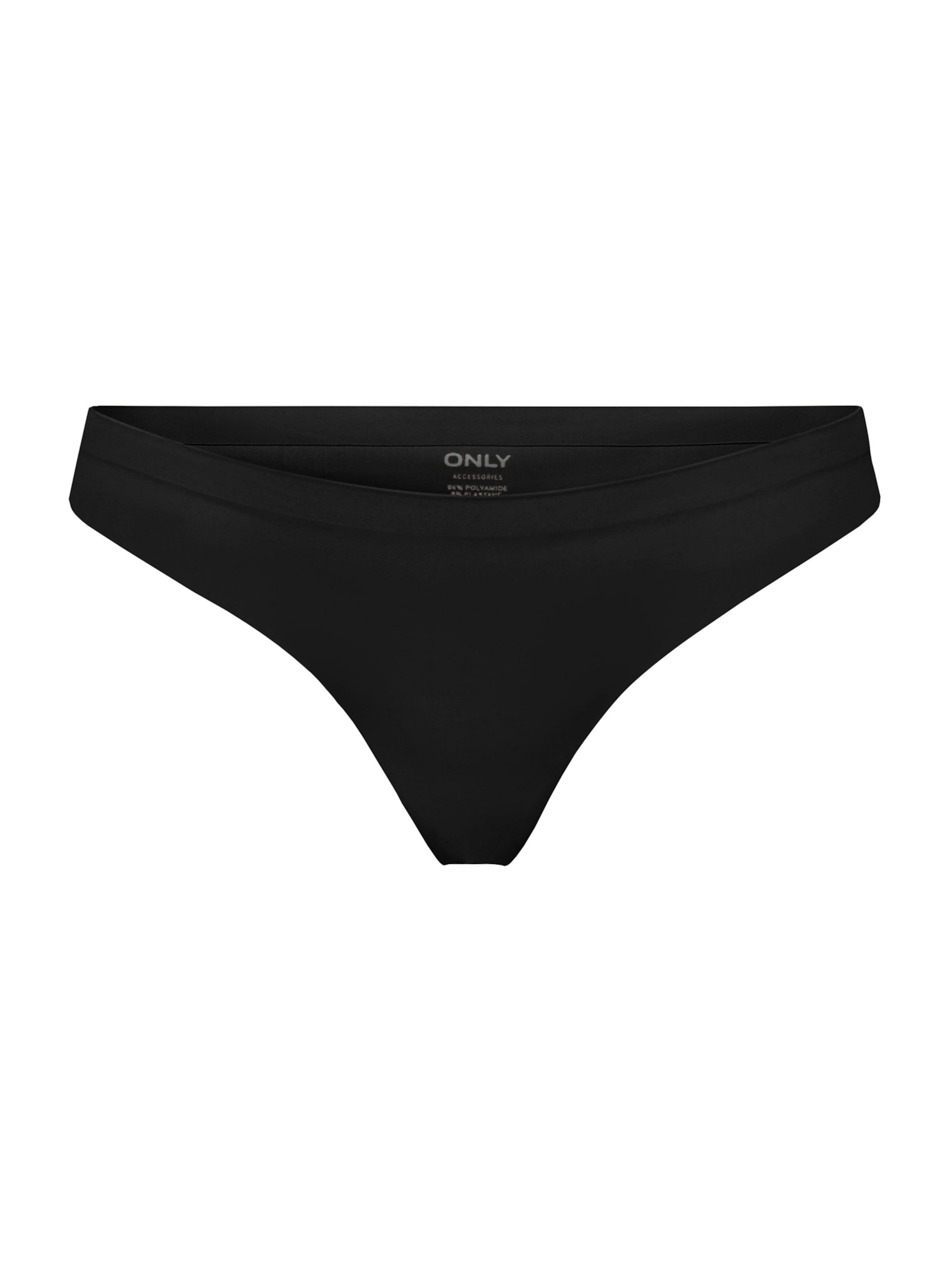 ONLY Korrigeeriv aluspesu 'ONLTRACY', värv must: eest vaates