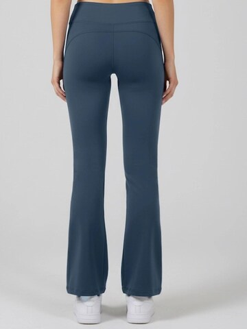 La V Flared Sportbroek 'Noa' in Grijs
