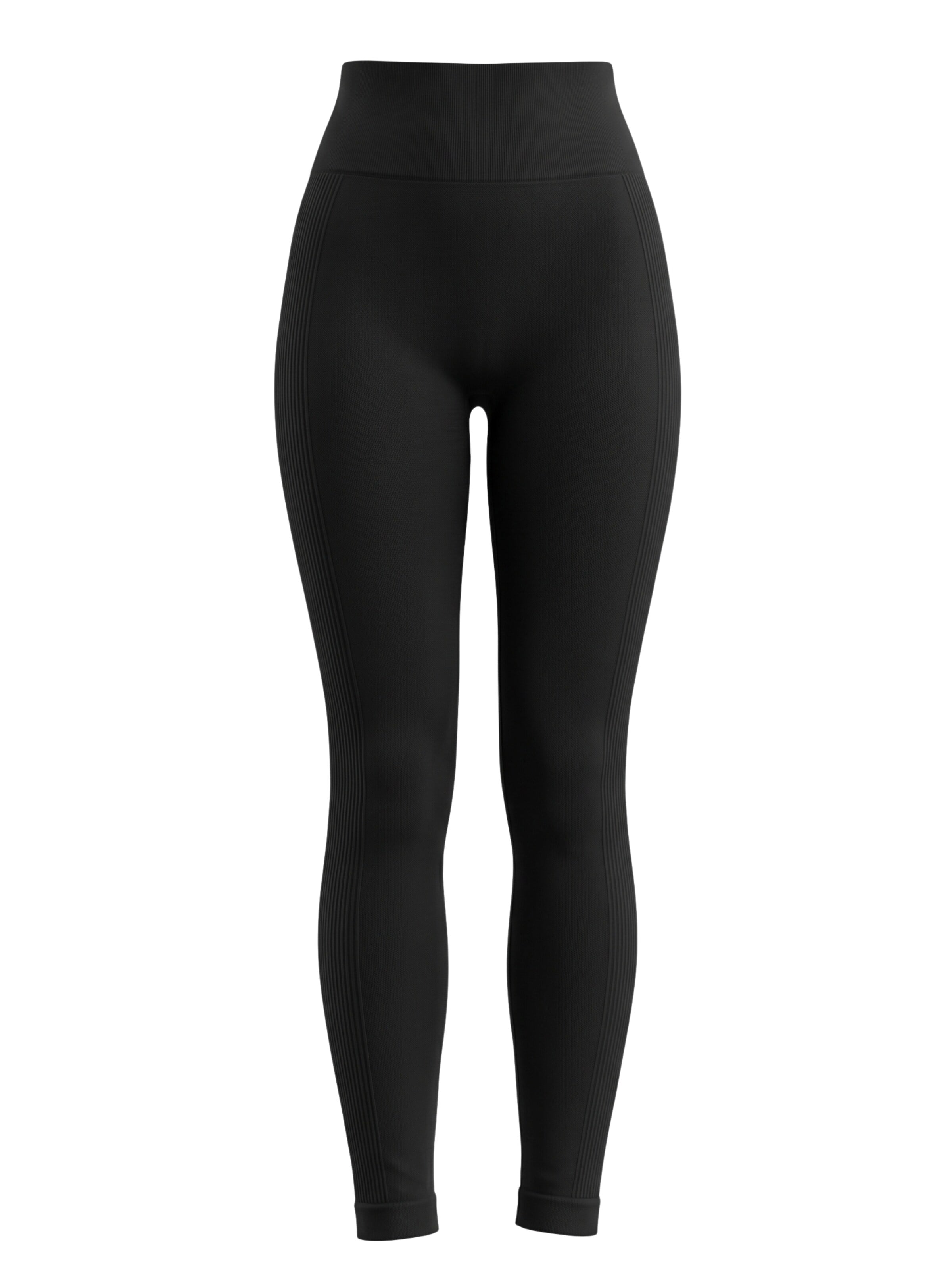WULIBIKE Skinny Leggings in Black: front