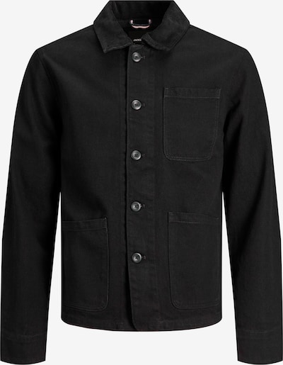 JACK & JONES Jacke 'Lucas' in black denim, Produktansicht