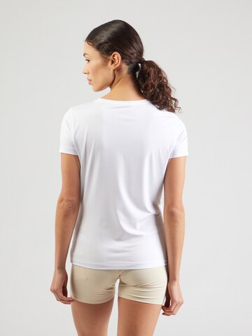 EA7 Emporio Armani Функциональная футболка в Белый