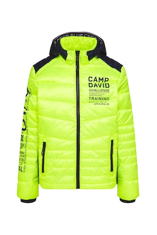 CAMP DAVID Winter Jacket in Yellow: front