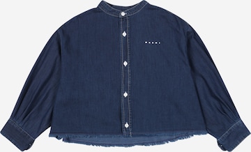 Marni Blouse in Blauw: voorkant
