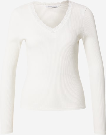 ONLY Tričko 'ONLSARA SHARAI' - Biela: predná strana