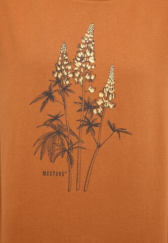 MUSTANG T-Shirt in Braun