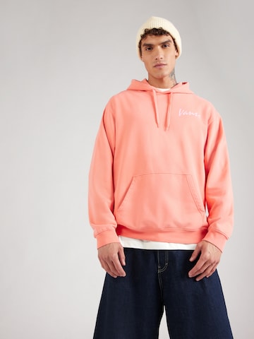 VANS Sweatshirt '66 BAKED IN' in Oranje: voorkant