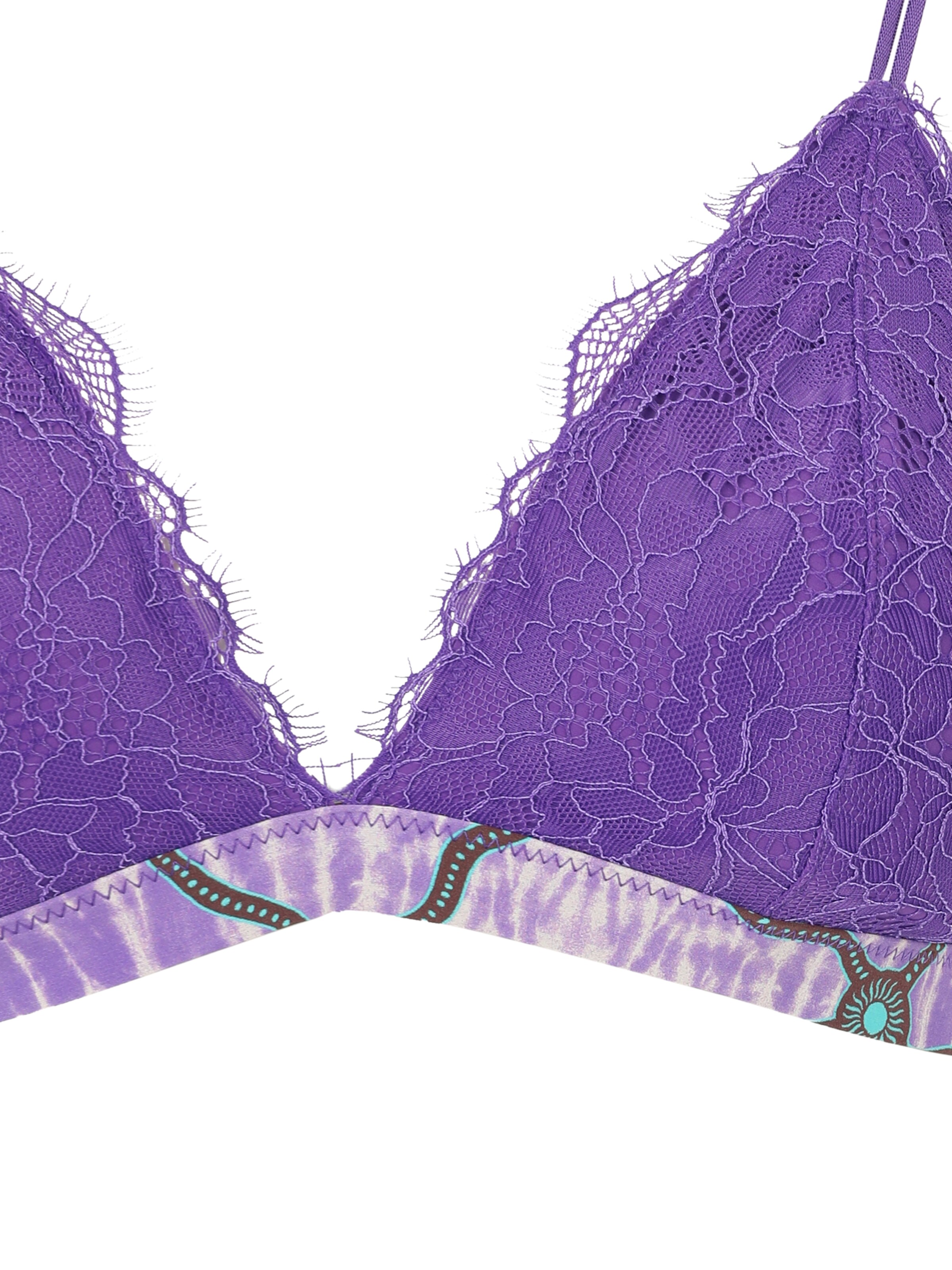 purpurinė LOVE Stories Trikampė Liemenėlė 'Hazel'