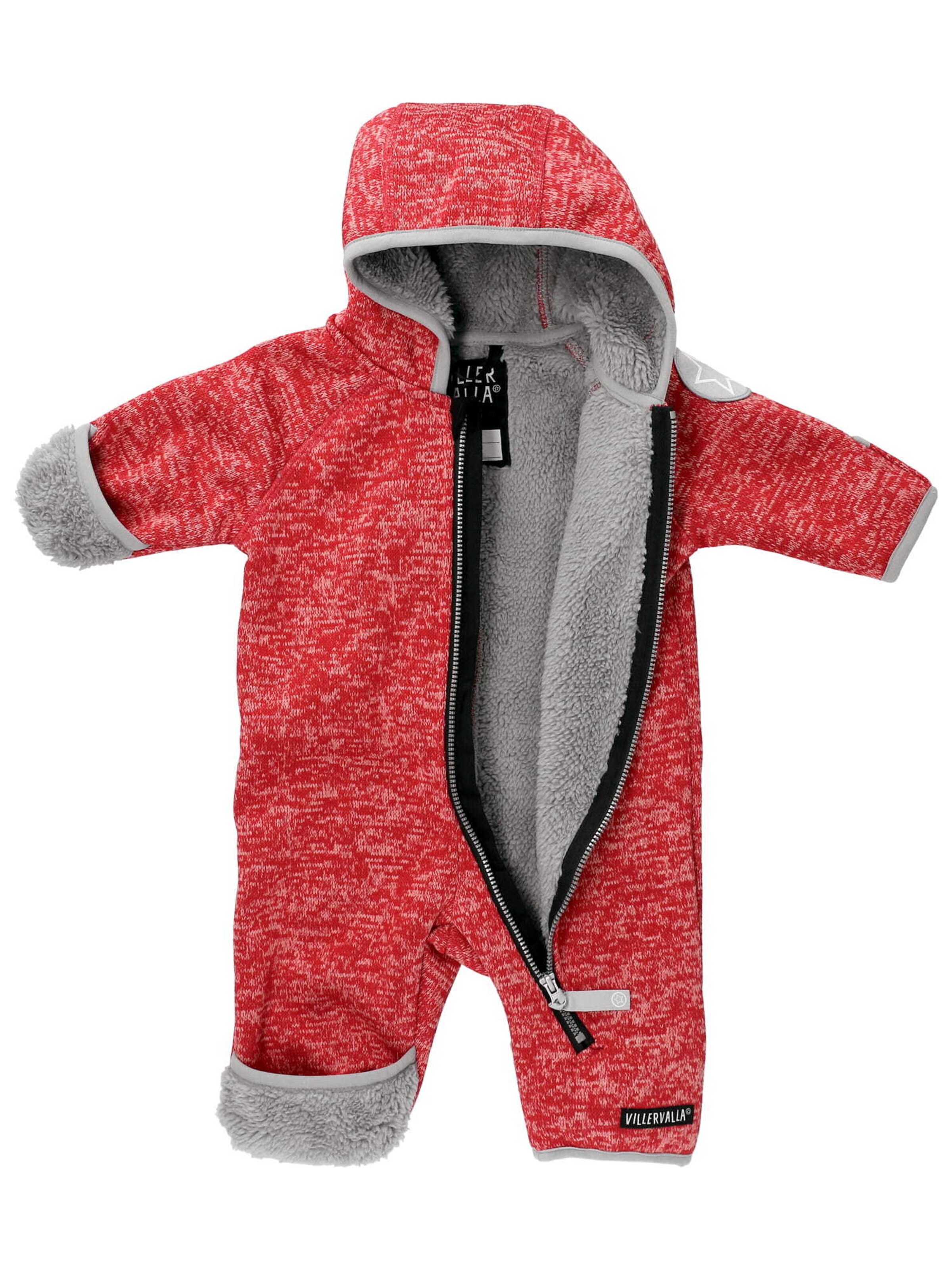 Villervalla Dungarees in Red