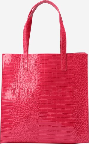 Ted Baker - Shopper 'Croccon' em rosa: frente