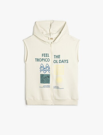 Koton Sweat jacket in Beige: front