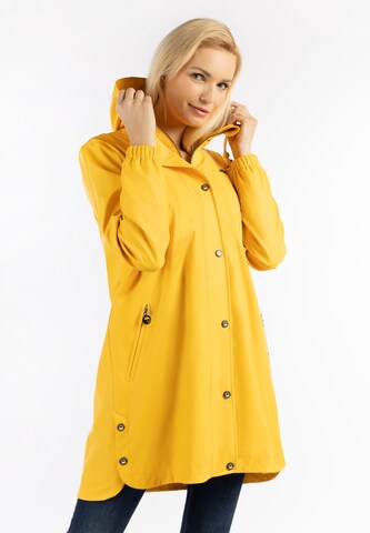 Schmuddelwedda Raincoat in Yellow: front