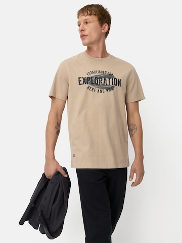 CAMEL ACTIVE T-shirt i beige