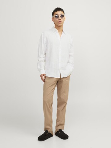 Regular fit Camicia 'Lawrence' di JACK & JONES in bianco