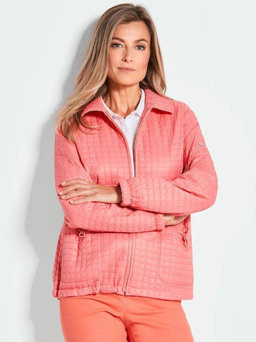 Goldner Jacke in Orange: Vorderseite
