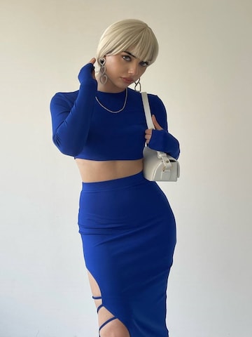 WOMAN VISION Kostüm in Blau