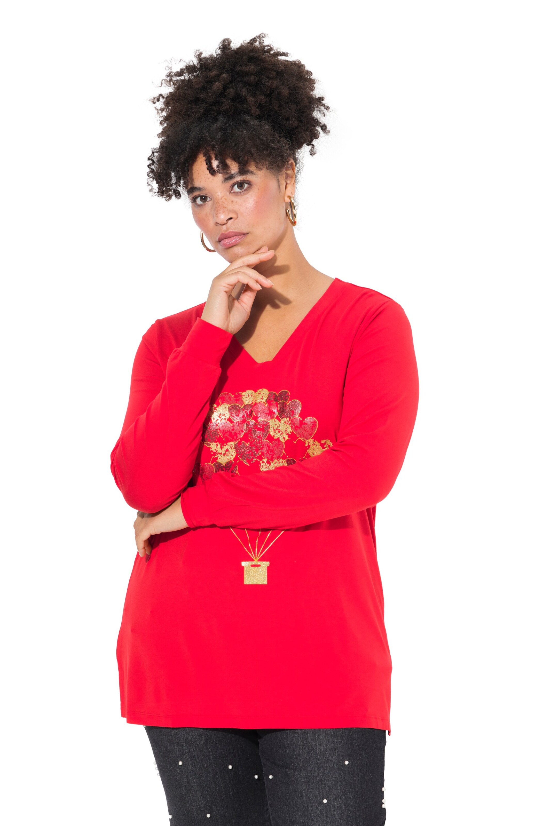 MIAMODA Shirt in Red: front