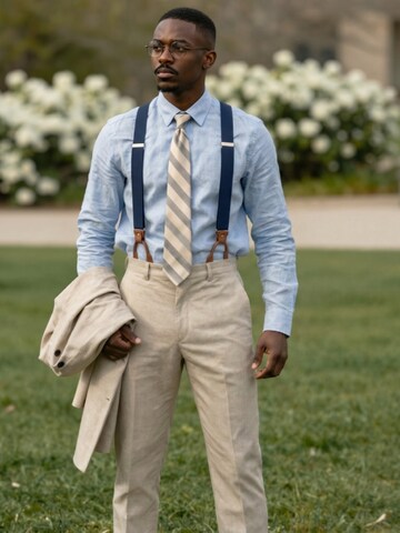 Trendhim Suspenders 'Vexel' in Blue