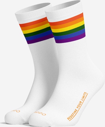 PIPPO Amsterdam Athletic Socks in White: front
