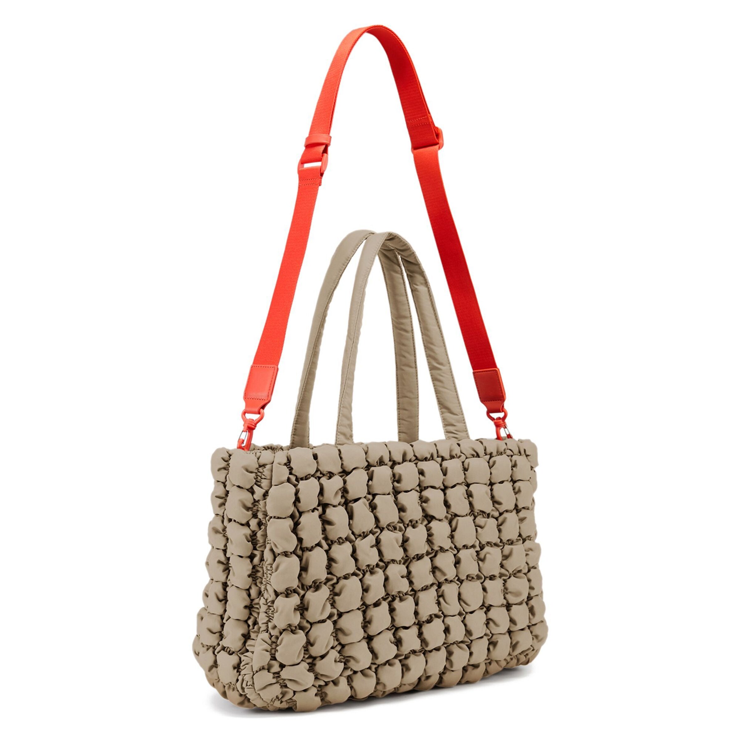 Borsa a tracolla 'Unio Cortina Bubble' di Les Visionnaires in beige