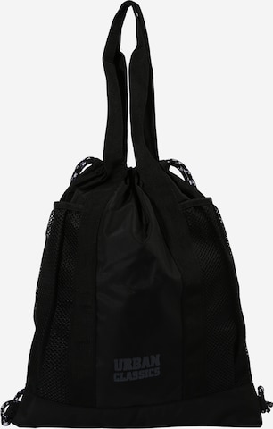Urban Classics Gym Bag in Black: front
