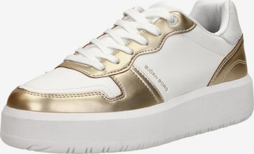 Baskets basses 'T2400 MMT W' BJÖRN BORG en blanc : devant