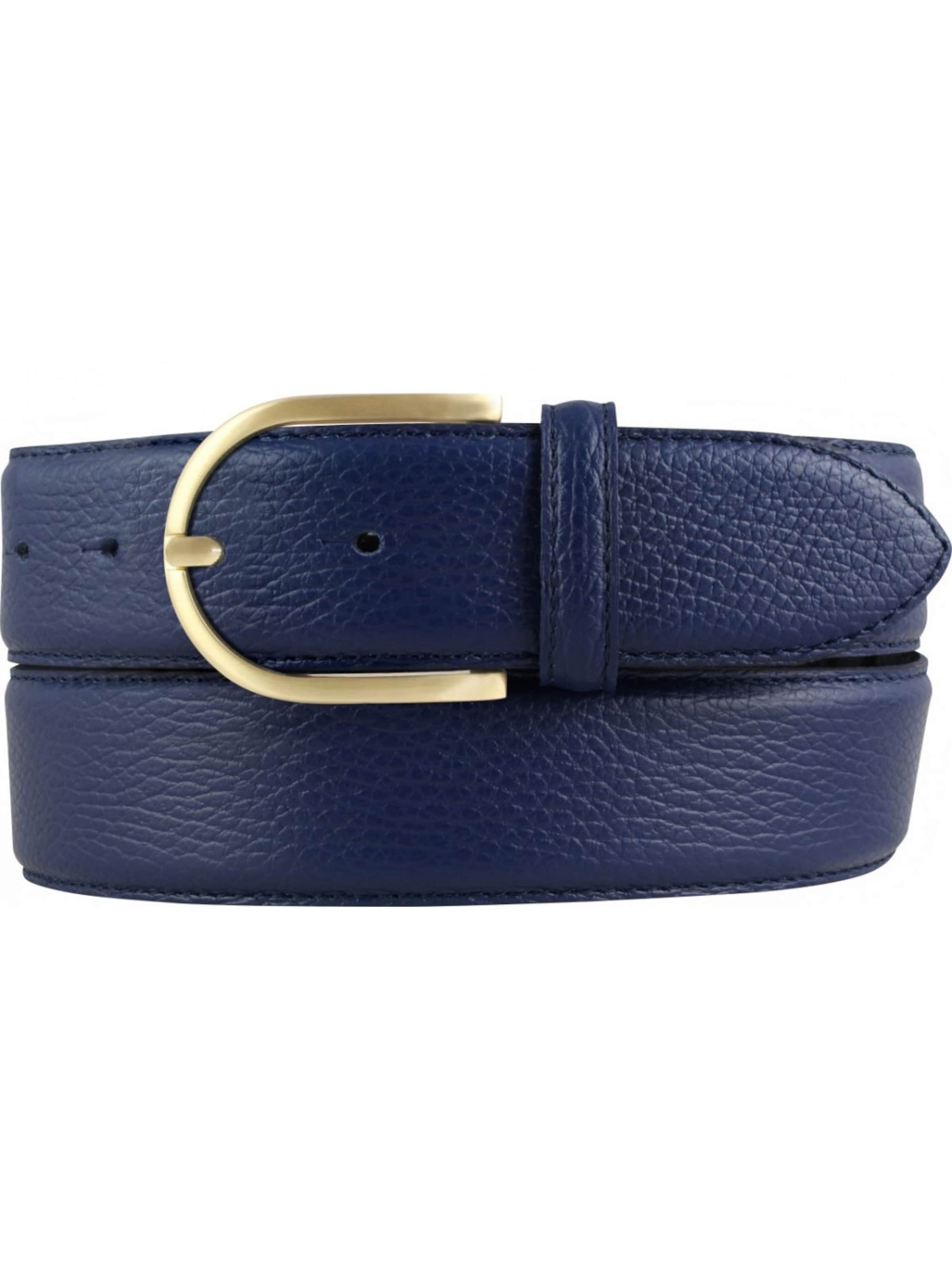 BELTINGER Belt 'Pescarai' in Blue: front